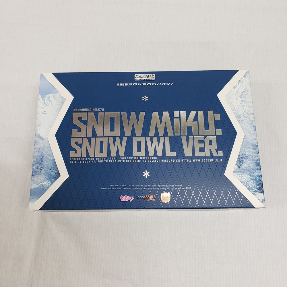 【中古】【開封品】ねんどろいど 雪ミク Snow Owl Ver. 「キャラクター・ボーカル・シリーズ01 初音ミク」 ワンダーフェス...