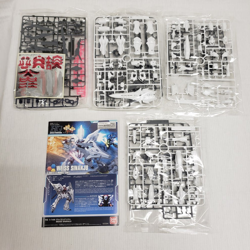 【中古】【未組立】1/144 HGBF MSN-06S(W) ヴァイスシナンジュ 「ガンダムビルドファイターズ バトローグ」 プレミアムバンダイ限定 [0223244]＜プラモデル＞（代引き不可）6561