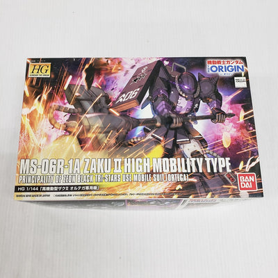 【中古】【未組立】1/144 HG MS-06R-1A 高機動型ザクII オルテガ専用機 「機動戦士ガンダム THE ORIGIN」 ...