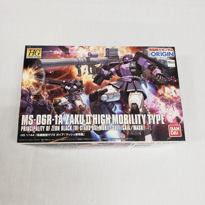 【中古】【未組立】1/144 HG MS-06R-1A 高機動型ザクII(ガイア/マッシュ専用機) 「機動戦士ガンダム THE ORIGIN」＜プラモデル＞（代引き不可）6561