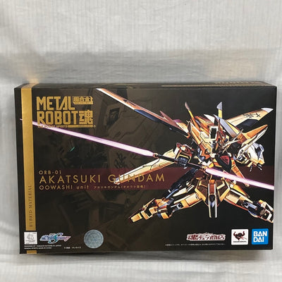 【中古】【未開封】METAL ROBOT魂アカツキガンダム(オオワシ装備)魂ウェブ商店限定 「機動戦士ガンダムSEED DESTINY...