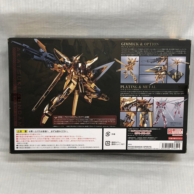 中古】【未開封】METAL ROBOT魂アカツキガンダム(オオワシ装備)魂ウェブ商店限定 「機動戦士ガンダムSEED DESTINY」＜フ