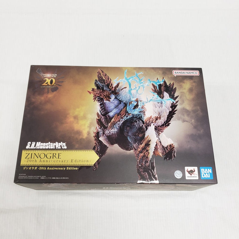 【中古】【開封品】S.H.MonsterArts ジンオウガ -20th Anniversary Edition- 「モンスターハンター」＜フィギュア＞（代引き不可）6561