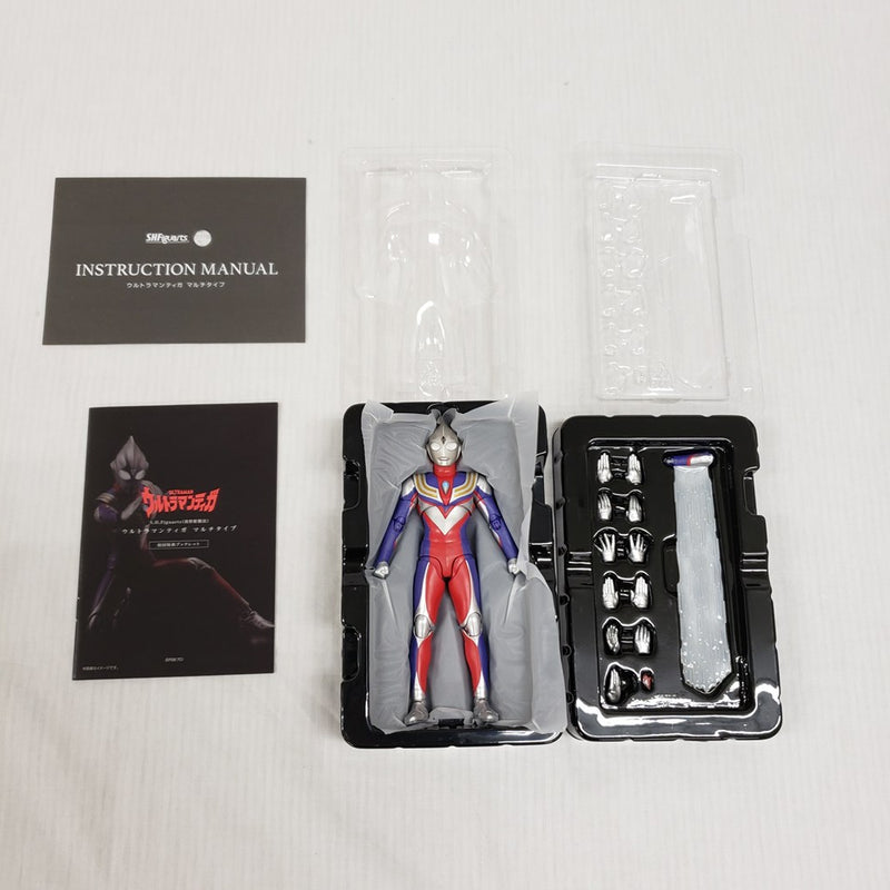 【中古】【開封品】S.H.Figuarts(真骨彫製法) ウルトラマンティガ マルチタイプ 「ウルトラマンティガ」＜フィギュア＞（代引き不可）6561