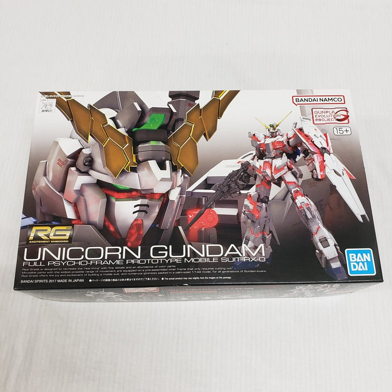 【中古】【未組立】1/144 RG GUNPLA EVOLUTION PROJECT RX-0 ユニコーンガンダム 「機動戦士ガンダムUC」 [5061620]＜プラモデル＞（代引き不可）6561