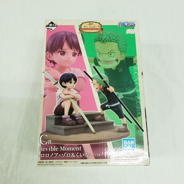 【中古】【未開封】Revible Moment -ロロノア・ゾロ＆くいな- 「一番くじ ワンピース ROAD TO DAWN-冒険への軌跡-」 C賞 フィギュア＜フィギュア＞（代引き不可）6561