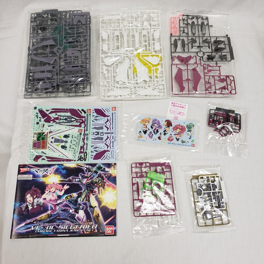 gmm Force シークレット カード 中古】【未組立】1/72 VF-31C ジークフリード(ミラージュ