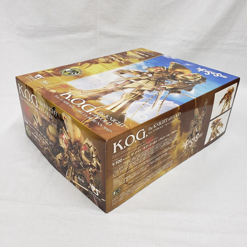 【中古】【未組立】1/100 ザ・ナイト・オブ・ゴールド ＝デルタ・ベルン 3007＝ 「ファイブスター物語」 インジェクション アッセンブリー モーターヘッドシリーズ ボークス[VS-IMS-10]＜プラモデル＞（代引き不可）6561