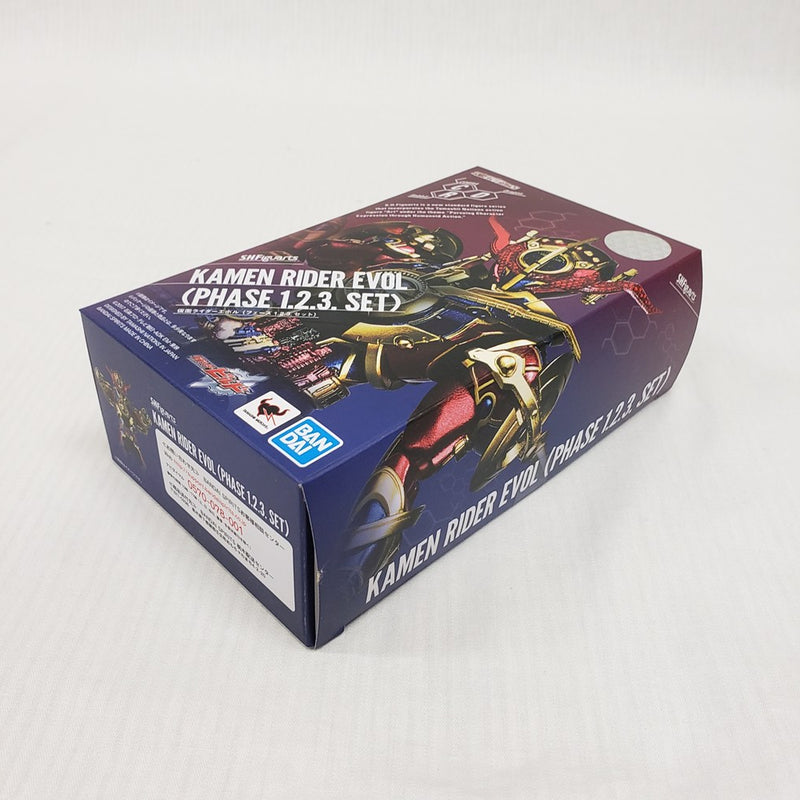 【中古】【開封品】S.H.Figuarts 仮面ライダーエボル(フェーズ1.2.3.セット) 「仮面ライダービルド」＜フィギュア＞（代引き不可）6561