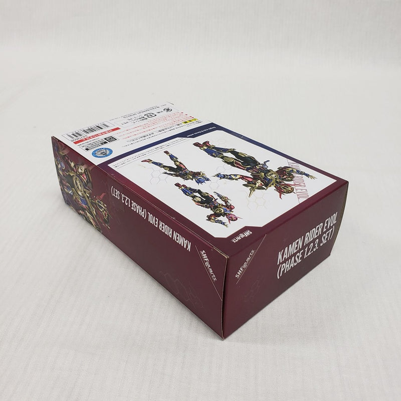 【中古】【開封品】S.H.Figuarts 仮面ライダーエボル(フェーズ1.2.3.セット) 「仮面ライダービルド」＜フィギュア＞（代引き不可）6561