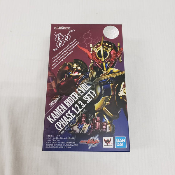 【中古】【開封品】S.H.Figuarts 仮面ライダーエボル(フェーズ1.2.3.セット) 「仮面ライダービルド」＜フィギュア＞（代引き不可）6561