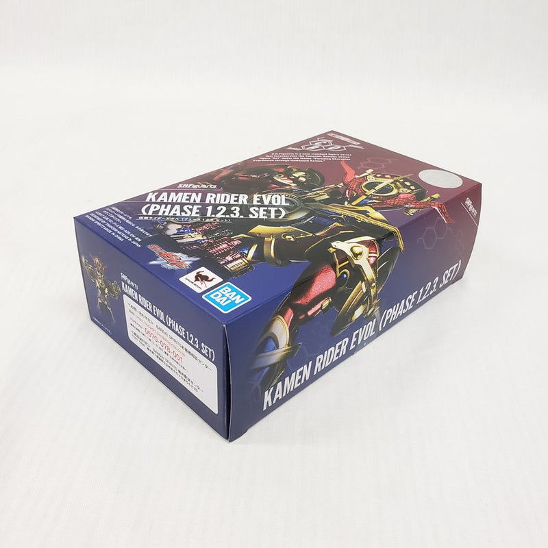 【中古】【開封品】S.H.Figuarts 仮面ライダーエボル(フェーズ1.2.3.セット) 「仮面ライダービルド」＜フィギュア＞（代引き不可）6561