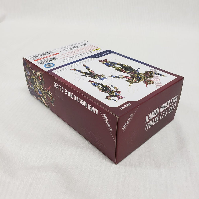 【中古】【開封品】S.H.Figuarts 仮面ライダーエボル(フェーズ1.2.3.セット) 「仮面ライダービルド」＜フィギュア＞（代引き不可）6561