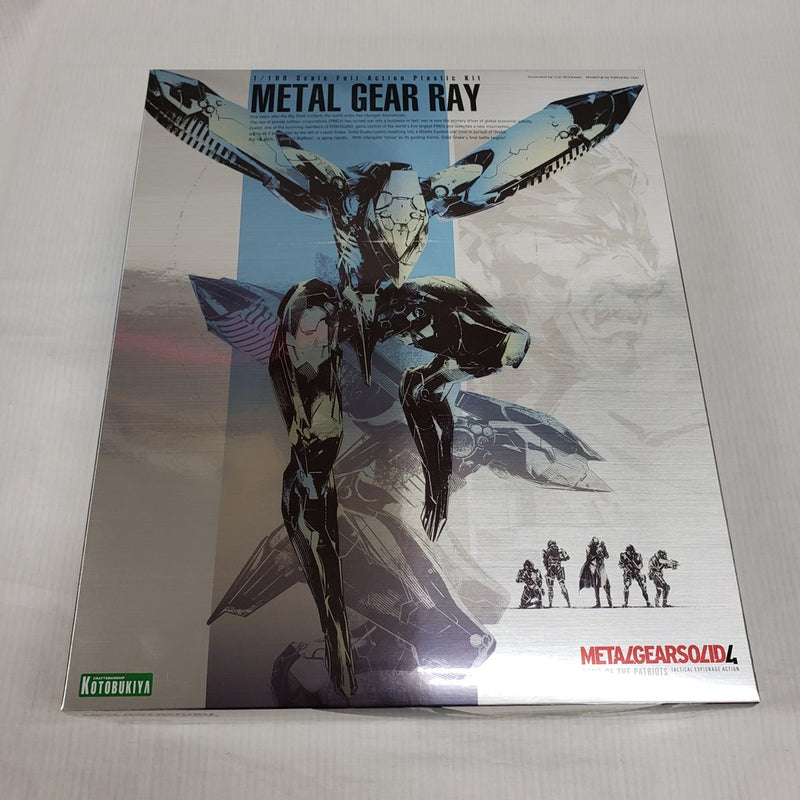 【中古】【未組立】1/100 メタルギア RAY 「メタルギアソリッド4 ガンズ・オブ・ザ・パトリオット」 [KP266X]＜プラモデル＞（代引き不可）6561