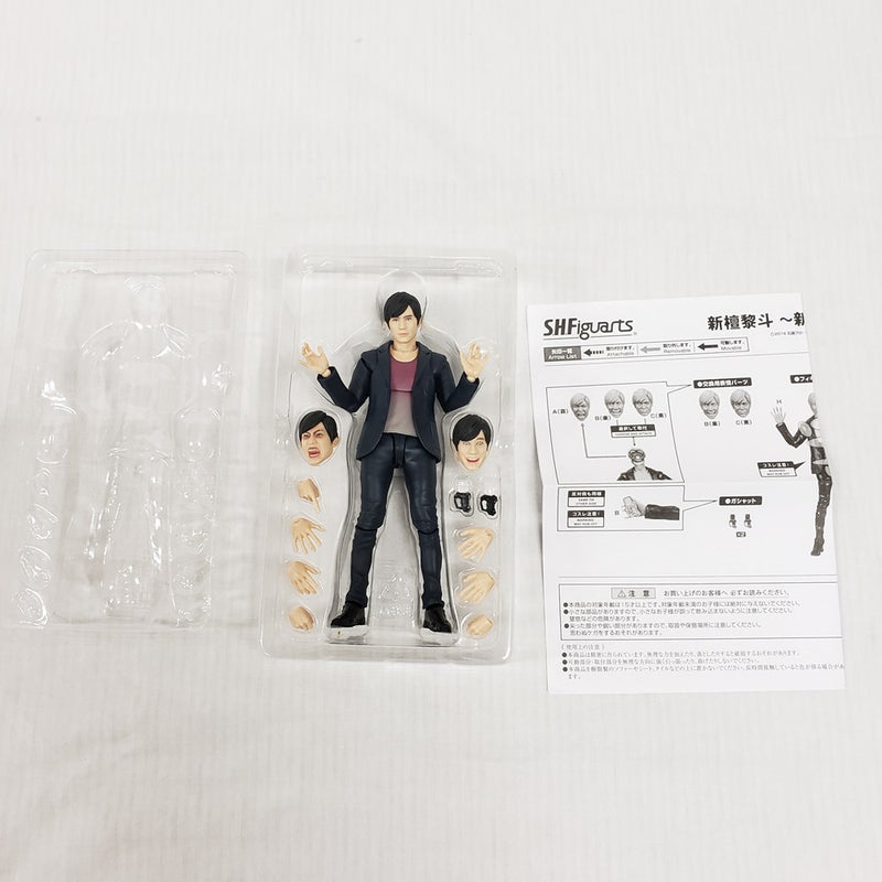 【中古】【開封品】S.H.Figuarts 新檀黎斗 〜新たな哀と楽〜「仮面ライダーエグゼイド」＜フィギュア＞（代引き不可）6561