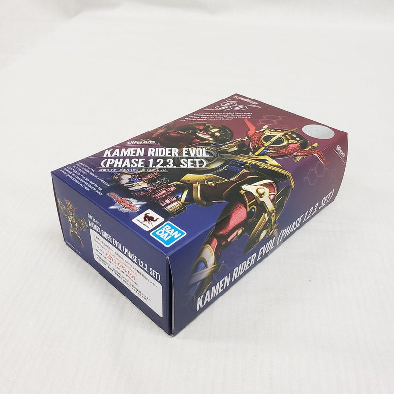 【中古】【開封品】S.H.Figuarts 仮面ライダーエボル(フェーズ1.2.3.セット) 「仮面ライダービルド」 魂ウェブ商店限定＜フィギュア＞（代引き不可）6561