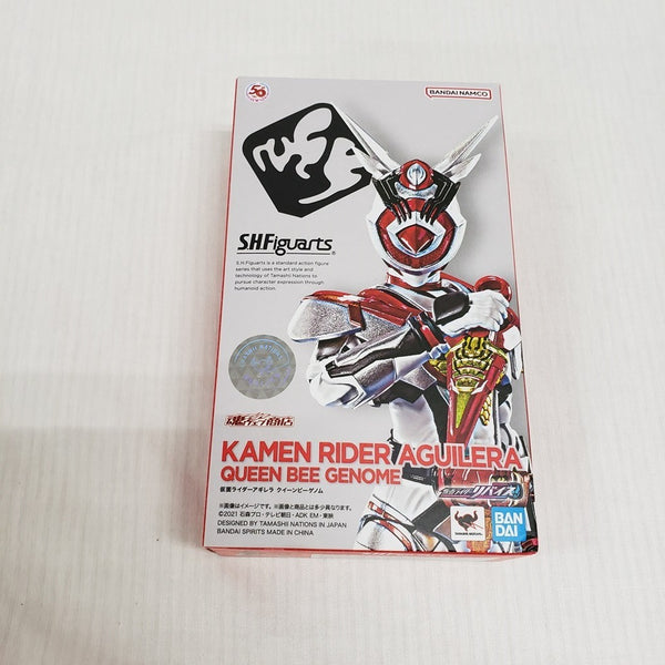 【中古】【開封品】S.H.Figuarts 仮面ライダーアギレラ クイーンビーゲノム 「仮面ライダーリバイス」 魂ウェブ商店限定＜フィギュア＞（代引き不可）6561