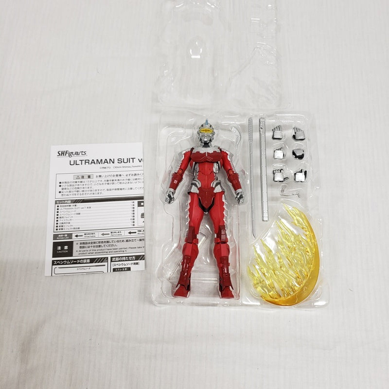 【中古】【開封品】S.H.Figuarts ULTRAMAN SUIT ver7 -the Animation- 「ULTRAMAN」＜フィギュア＞（代引き不可）6561