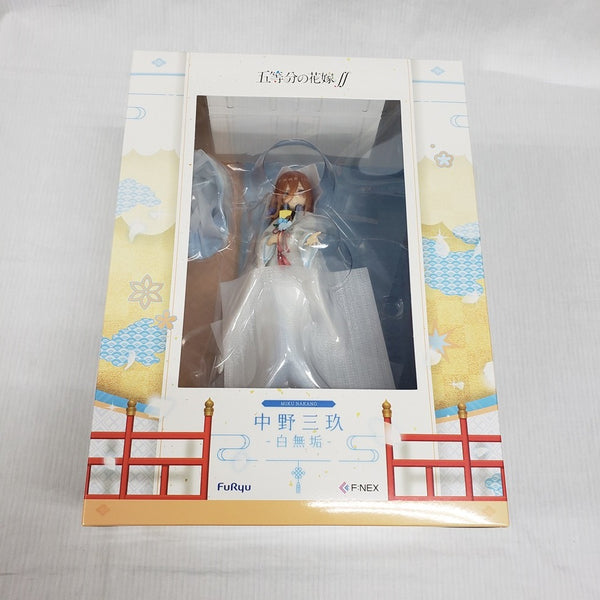 【中古】【未開封】中野三玖 -白無垢- 「五等分の花嫁∬」 1/7 塗装済み完成品 F：NEX限定＜フィギュア＞（代引き不可）6561