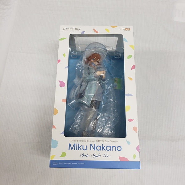 【中古】【開封品】中野三玖 Date Style Ver. 「五等分の花嫁∬」 1/6 プラスチック製塗装済み完成品＜フィギュア＞（代引き不可）6561