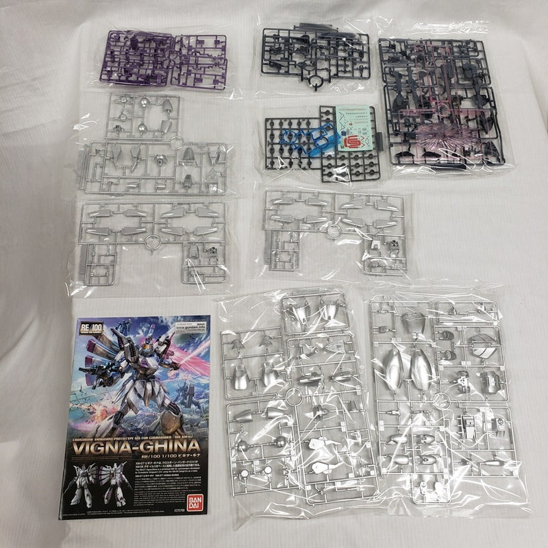 【中古】【未組立】1/100 RE/100 XM-07 ビギナ・ギナ [エクストラフィニッシュ] 「機動戦士ガンダムF91」＜プラモデル＞（代引き不可）6561