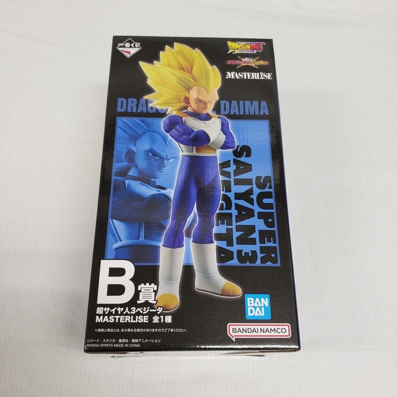 【中古】【未開封】超サイヤ人3ベジータ 「一番くじ ドラゴンボール VSオムニバスCROSS」 MASTERLISE B賞＜フィギュア＞（代引き不可）6561
