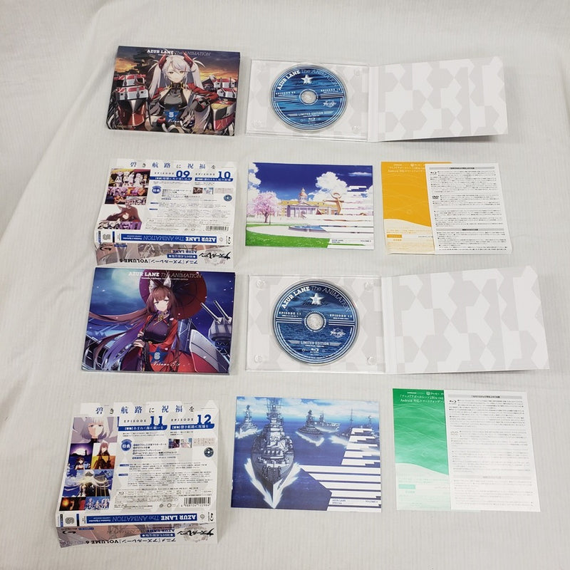 【中古】【開封品】アズールレーン 初回生産限定版 全6巻セット(ソフマップ全巻収納BOX付き)＜Blu-ray＞（代引き不可）6561