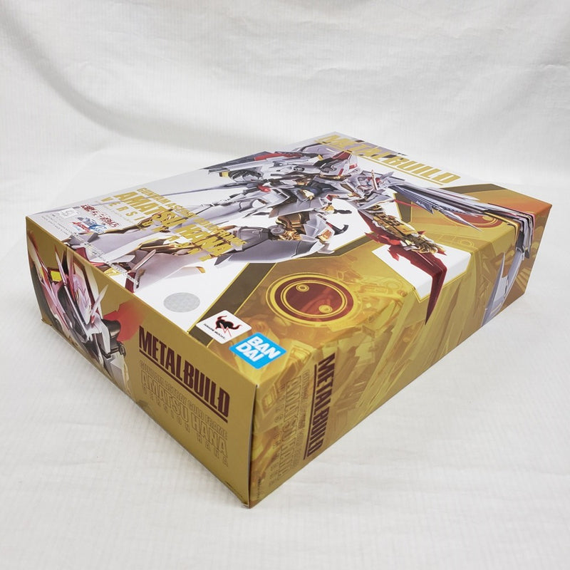 中古】【開封品】METAL BUILD ガンダムアストレイ ゴールド