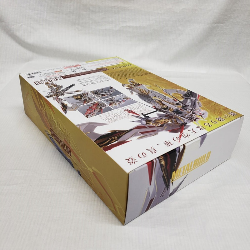 【中古】【開封品】METAL BUILD ガンダムアストレイ ゴールドフレーム天ハナ バージョン華 「機動戦士ガンダムSEED ASTRAY」＜フィギュア＞（代引き不可）6561