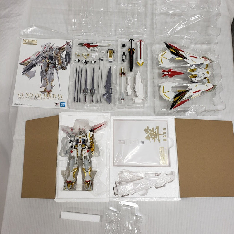 【中古】【開封品】METAL BUILD ガンダムアストレイ ゴールドフレーム天ハナ バージョン華 「機動戦士ガンダムSEED ASTRAY」＜フィギュア＞（代引き不可）6561