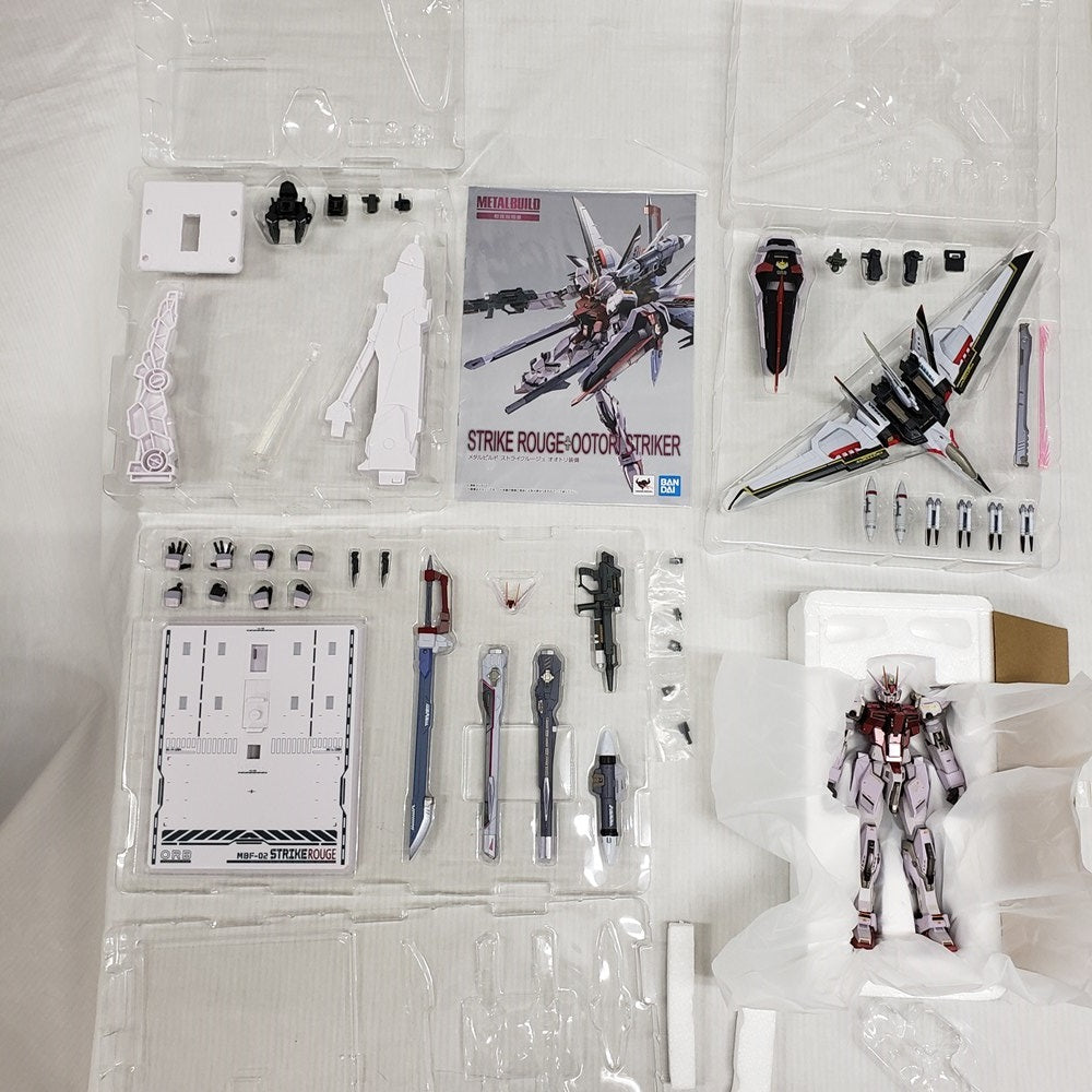 中古】【開封品】METAL BUILD ストライクルージュ オオトリ装備