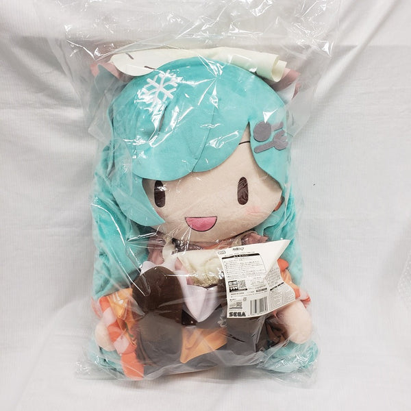 【中古】【未開封】雪ミク2024 ふわぷち どでかジャンボぬいぐるみ 「キャラクター・ボーカル・シリーズ 01 初音ミク」＜おもちゃ＞（代引き不可）6561