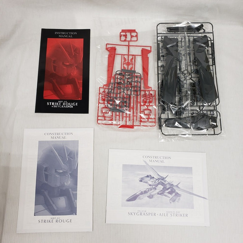 【中古】【未組立】1/60 PG MBF-02 ストライクルージュ+スカイグラスパー「機動戦士ガンダムSEED」 [5064234]＜プラモデル＞（代引き不可）6561