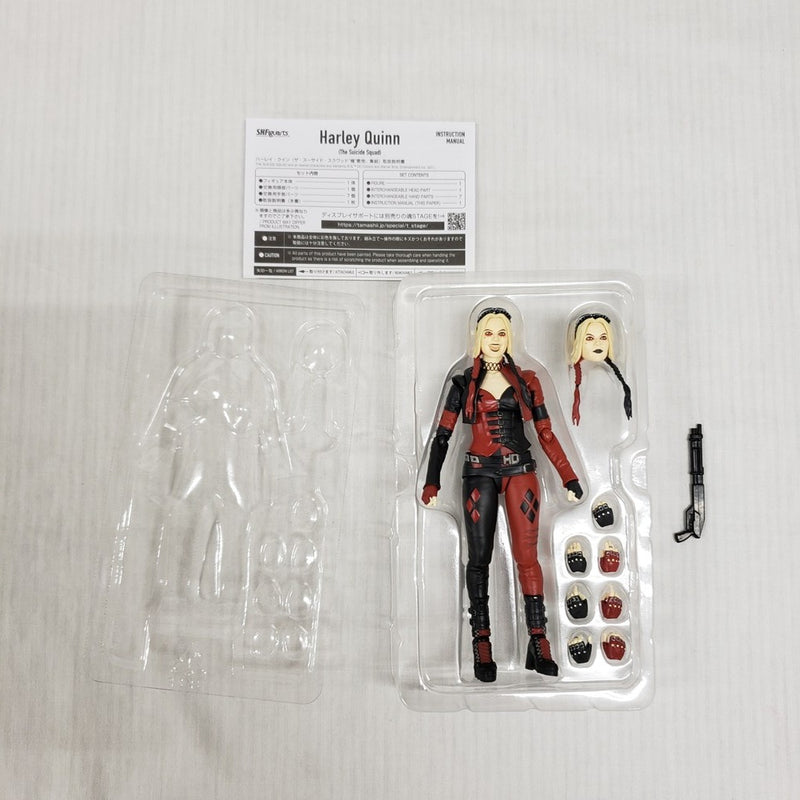 【中古】【開封品】S.H.Figuarts ハーレイ・クイン 「ザ・スーサイド・スクワッド “極”悪党、集結」＜フィギュア＞（代引き不可）6561