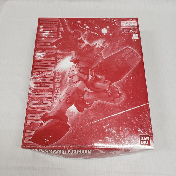 【中古】【未組立】1/100 MG RX-78/C.A キャスバル専用ガンダム Ver.3.0 「機動戦士ガンダム ギレンの野望」[0218514]＜プラモデル＞（代引き不可）6561