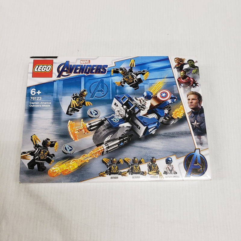 【中古】【開封品】LEGO キャプテン・アメリカ：アウトライダーの攻撃 「レゴ マーベル スーパー・ヒーローズ」 76123＜おもちゃ＞（代引き不可）6561