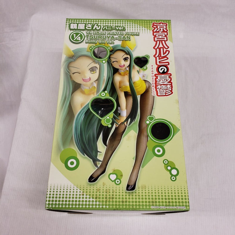 【中古】【開封品】鶴屋さん バニーVer. 「涼宮ハルヒの憂鬱」 1/4 PVC塗装済み完成品＜フィギュア＞（代引き不可）6561