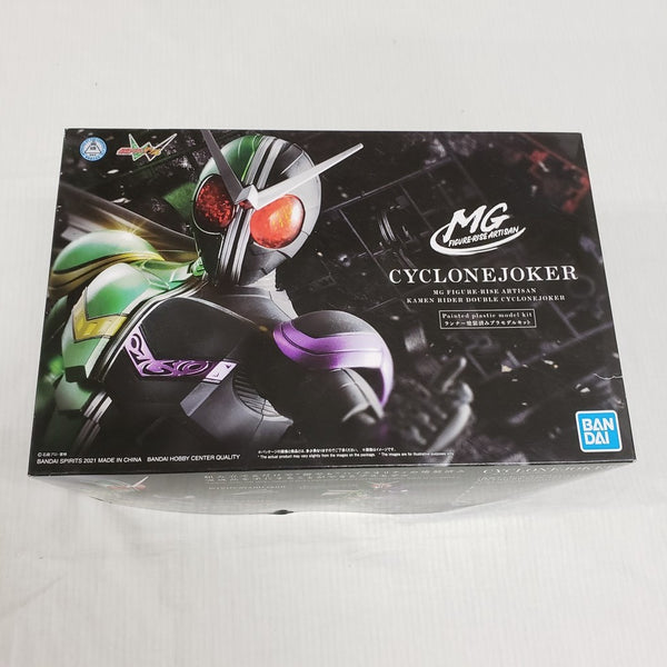 【中古】【未組立】MG FIGURE-RISE ARTISAN 仮面ライダーW サイクロンジョーカー 「仮面ライダーW」[5061408]＜プラモデル＞（代引き不可）6561