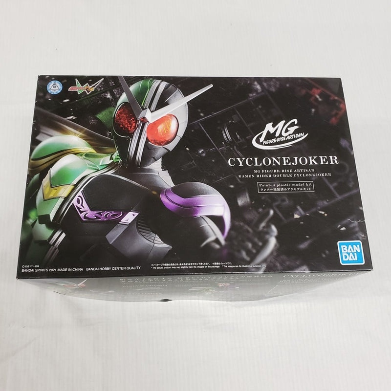 【中古】【未組立】MG FIGURE-RISE ARTISAN 仮面ライダーW サイクロンジョーカー 「仮面ライダーW」[5061408]＜プラモデル＞（代引き不可）6561