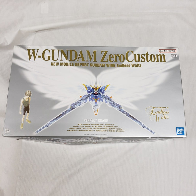 【中古】【未組立】1/60 PG XXXG-00W0 ウイングガンダムゼロカスタム 「新機動戦記ガンダムW Endless Waltz」 [5063825]＜プラモデル＞（代引き不可）6561