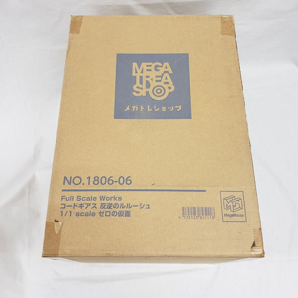 【中古】【開封品】ゼロの仮面 「コードギアス 反逆のルルーシュ」 1/1 FULL SCALE WORKS PVC製塗装済完成品＜おもちゃ＞（代引き不可）6561