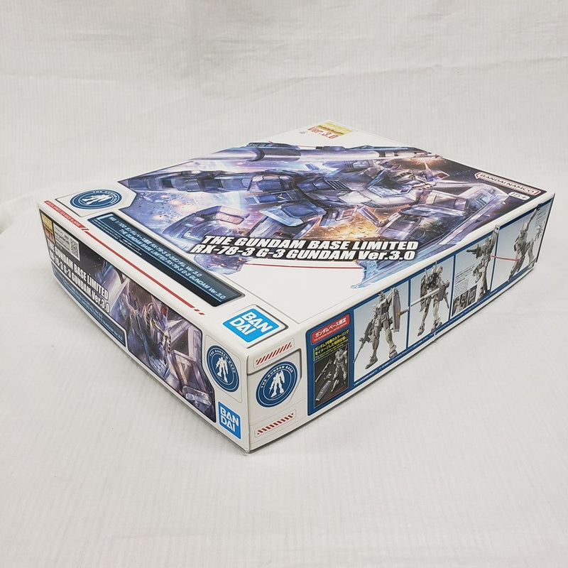 【中古】【未組立】1/100 MG RX-78-3 G-3ガンダム Ver.3.0 「機動戦士ガンダム」 ガンダムべース限定 [5067198]＜プラモデル＞（代引き不可）6561