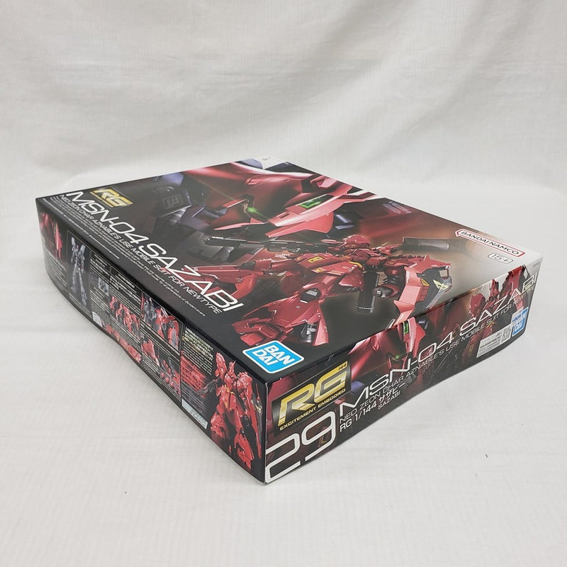 【中古】【未組立】1/144 RG MSN-04 サザビー 「機動戦士ガンダム 逆襲のシャア」 [5061605]＜プラモデル＞（代引き不可）6561