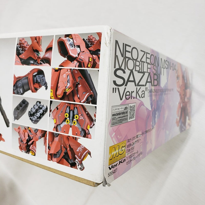 【中古】【未組立】1/100 MG MSN-04 サザビー Ver.Ka 「機動戦士ガンダム 逆襲のシャア」 [5055457]＜プラモデル＞（代引き不可）6561