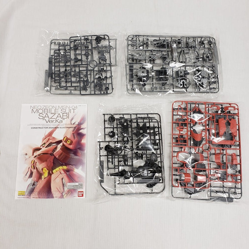 【中古】【未組立】1/100 MG MSN-04 サザビー Ver.Ka 「機動戦士ガンダム 逆襲のシャア」 [5055457]＜プラモデル＞（代引き不可）6561