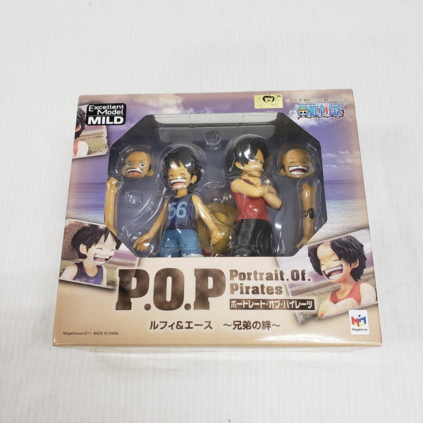 【中古】【開封品】ルフィ＆エース〜兄弟の絆〜 「Portrait.Of.Pirates ワンピースCB-EX」＜フィギュア＞（代引き不可）6561