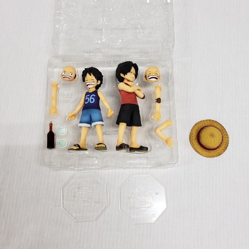【中古】【開封品】ルフィ＆エース〜兄弟の絆〜 「Portrait.Of.Pirates ワンピースCB-EX」＜フィギュア＞（代引き不可）6561