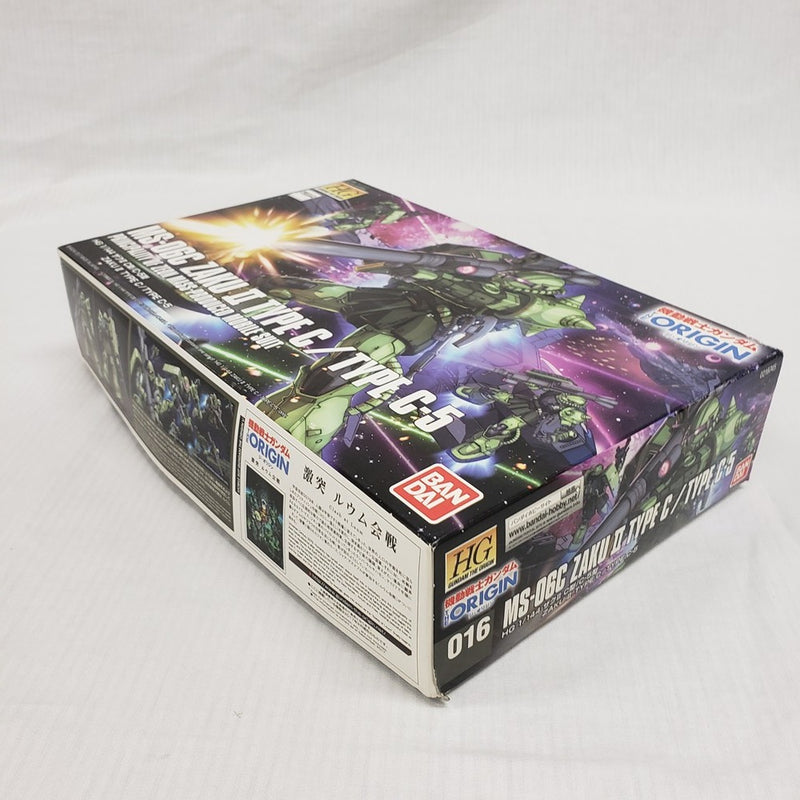 【中古】【未組立】1/144 HG MS-06C ザクII C型/C-5型 「機動戦士ガンダム THE ORIGIN 激突 ルウム会戦」＜プラモデル＞（代引き不可）6561