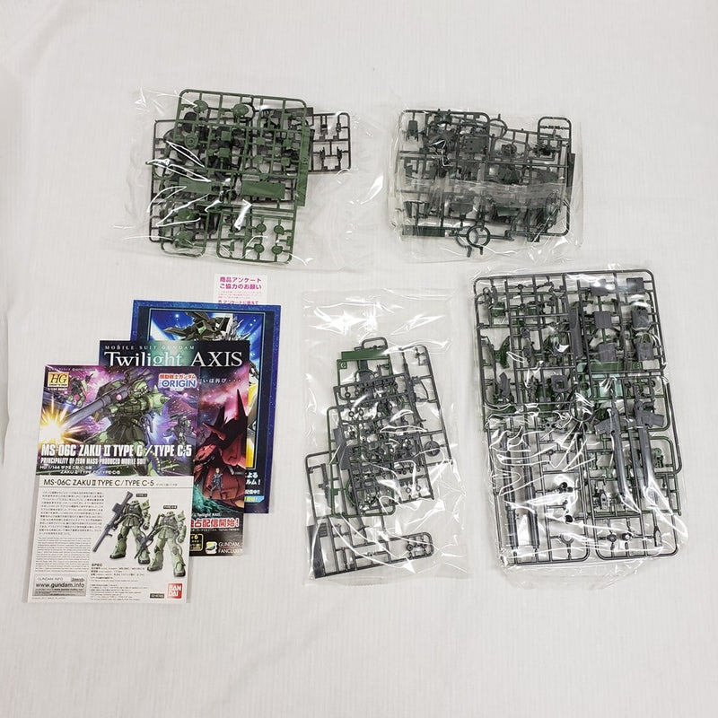 【中古】【未組立】1/144 HG MS-06C ザクII C型/C-5型 「機動戦士ガンダム THE ORIGIN 激突 ルウム会戦」＜プラモデル＞（代引き不可）6561
