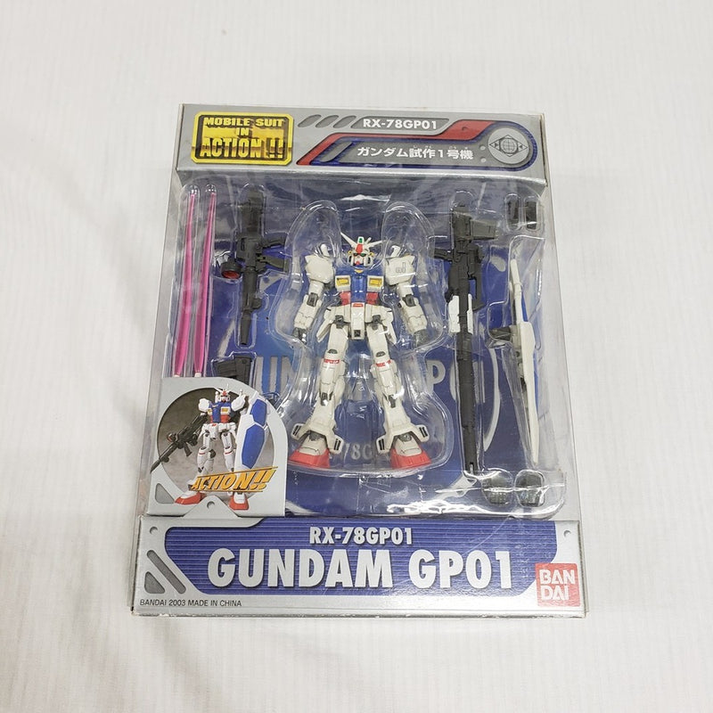 【中古】【未開封】MS IN ACTION!! RX-78-GP01 ガンダム試作1号機 「機動戦士ガンダム」＜フィギュア＞（代引き不可）6561